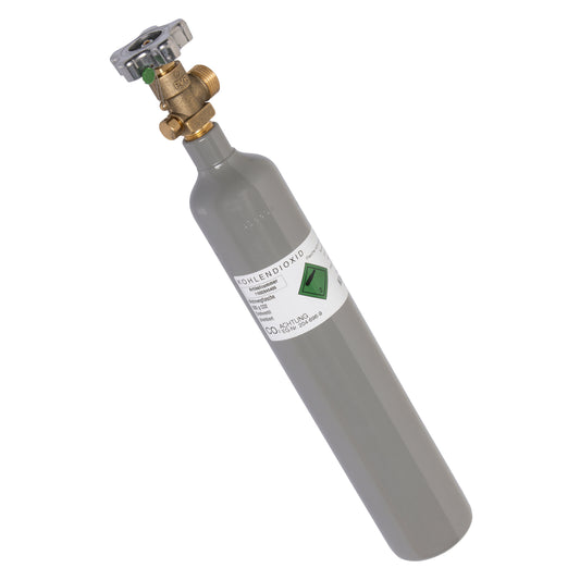 CO2-500gr. Drehventil W21,8x1/14" - 360mm