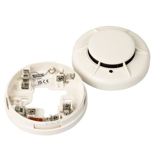 Lichtoptischer Rauchmelder Typ ECO 1003, mit Sockel