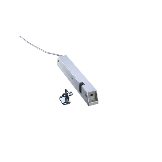 Kingspan STG - Zusatzverriegelung ZUV2 zur elektrischen Verriegelung großer Fensterflügel für erhöhte Dichtheit und Sicherheit in RWA- und Lüftungsanlagen.
